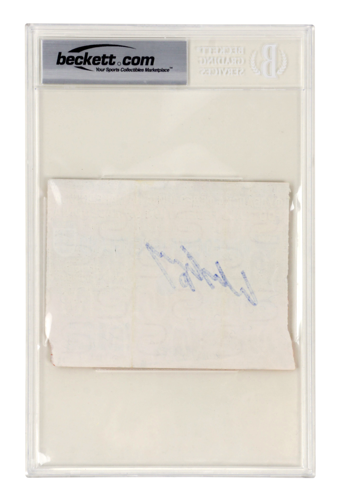 Wayne Rooney Signed 2004 First England Goal Match Ticket – BGS 3